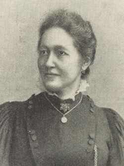 Porträt von Auguste Eichhorn (1854-1902)