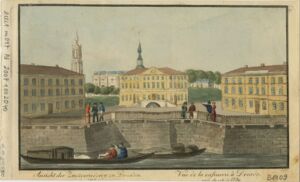 Calberlasche Zuckersiederei im Jahr 1825