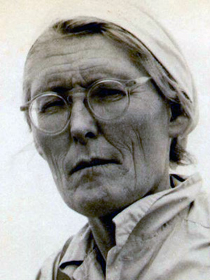 Fotografie, undatiert, Ana Maria Cogorno von Maria Reiche-Große (1903-1998)