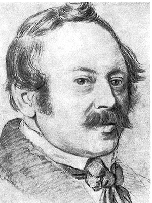 Kreidezeichnung, 1846, Siegwald Dahl