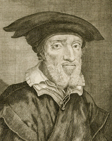 Radierung, um 1670, Nicolaus Häubelin von Matthias Flacius (1520-1575)