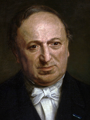 Ölgemälde auf Leinwand, 1871, Robert Krausse von Julius Fürst (1805-1873)