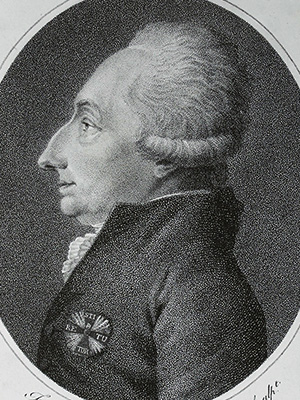 Kupferstich, um 1800, Christophe Guérin von Peter Friedrich von Hohenthal-Dölkau (1735-1819)