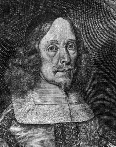 Kupferstich, um 1666, Johann Caspar Höckner von Heinrich von Taube (1592-1666)