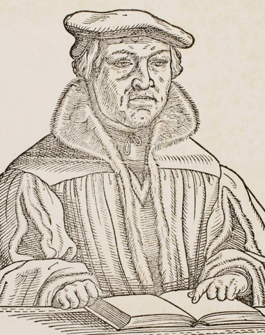 Holzstich, um 1543, Lucas Cranach der Jüngere