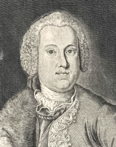 Kupferstich, 1751, Johann Christian Püschel von Friedrich Caspar von Gersdorf (1699-1751)