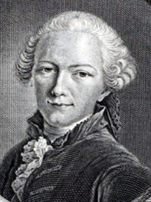 Kupferstich, 1766, Johann Friedrich Bause von Gottfried Winckler (1731-1795)