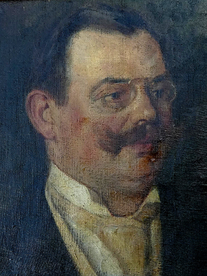 Ölgemälde, um 1900, unbekannter Künstler von Rudolf Bitzan (1872-1938)