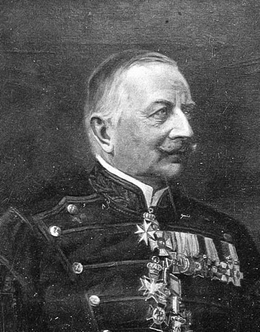 Ölgemälde, um 1920, Georg Albert von Boddien von Maximilian Freiherr Dathe von Burgk (1853-1931)