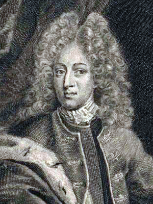 Kupferstich, undatiert, Martin Bernigeroth von Johann Georg, Herzog von Sachsen-Weißenfels (1677-1712)